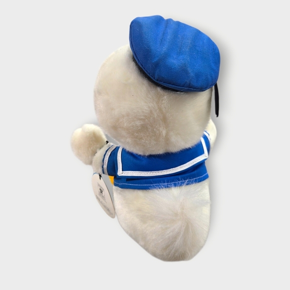 1970s NWT Disney Plush Doll Vintage Donald Duck "25cm" Retro Sun and Star Rare - Picture 5 of 9